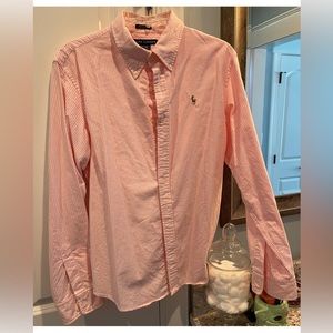 Ralph Lauren Long Sleeve Button up SZ 16 Classic Fit
